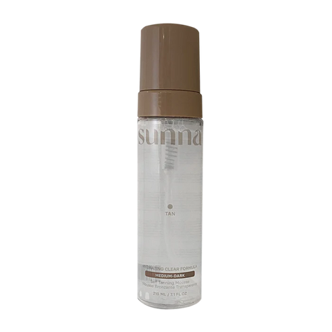 Sunna Clear Express Medium/Dark Tanning Mousse 7.1 oz