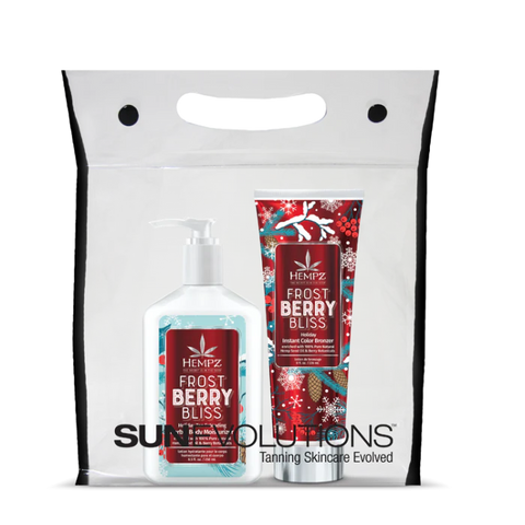 Hempz Frost Berry Bliss Bag Deal Skin Care Hempz
