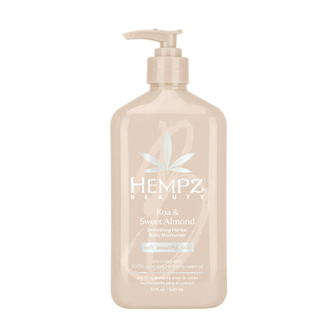 Hempz Koa & Sweet Almond Moisturizer 17 OZ. Skin Care Hempz