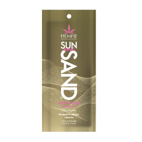 Hempz Sun & Sand Bronzer .57 OZ. (5 Pack) Tanning Lotions Hempz