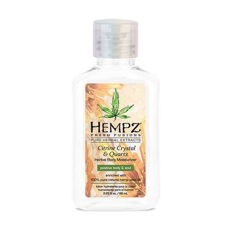 Hempz Citrine Crystal & Quartz Moisturizer 2.25 OZ. (2 Pack) Skin Care Hempz