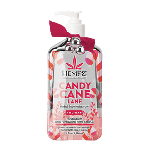 Hempz Limited Edition Candy Cane Lane Moisturizer 17 oz. Skin Care Hempz
