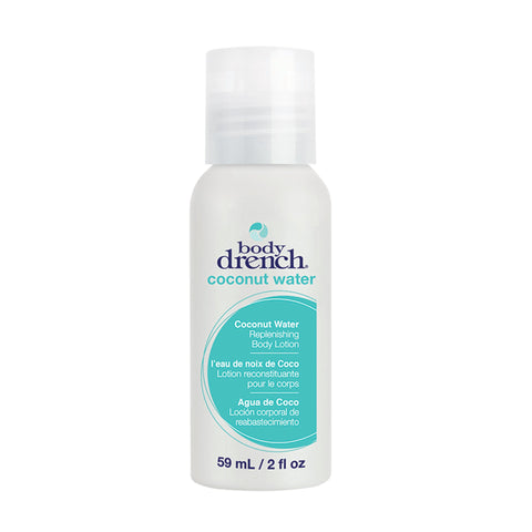 Body Drench Coconut Water Replenishing Lotion 2 OZ. (6 pack) Spray Tanning Product Body Drench