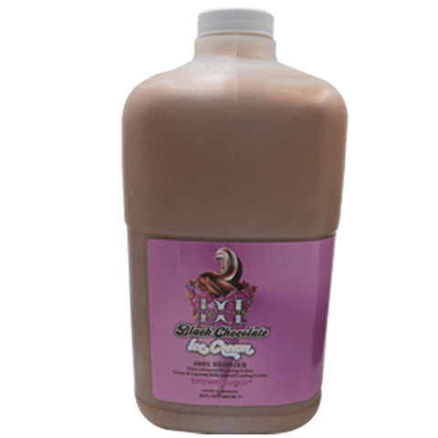 Tan Inc. Double Dark Black Chocolate Ice Cream 64 OZ. Tanning Lotions Tan Inc.