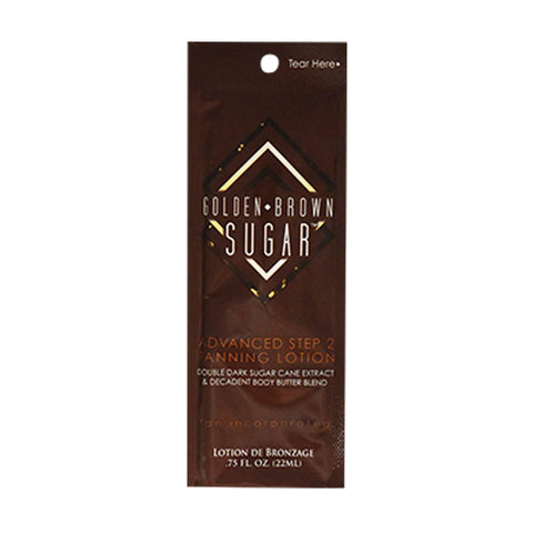 Tan Inc. Golden Brown Sugar Step 2 .75 oz. (5 Pack) Tanning Lotions Tan Inc.