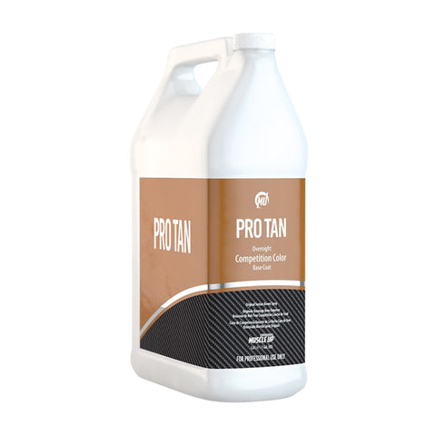 Pro Tan Overnight Competition Color Base Coat 128 OZ. Self-Tanning Pro Tan