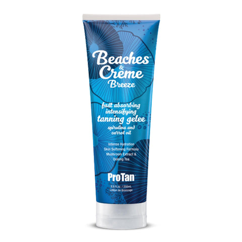 Pro Tan Beaches & Creme Breeze Intensifying Gelee 8.5 OZ. Tanning Lotions Pro Tan