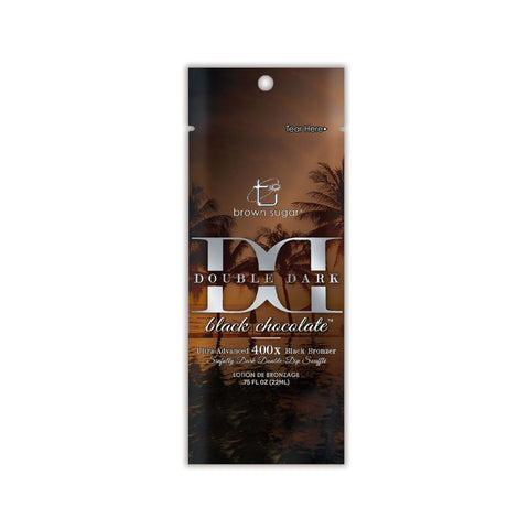 Tan Inc. Double Dark Black Chocolate 400X 0.75 OZ. (5 Pack) Tanning Lotions Tan Inc.