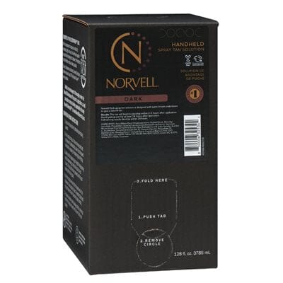 Norvell Dark Sunless Solution 128 oz EverFresh Box Spray Tanning Solutions Norvell Special Member Pricing Available