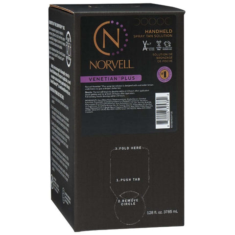 Norvell Venetian Plus Sunless Solution 128 oz EverFresh Box Quick Ship Norvell Special Member Pricing Available