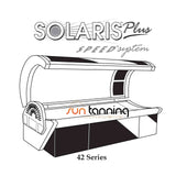 Solaris 42 Series Tanning Bed - Replacement Tanning Lamp Kit Lamps Cosmolux