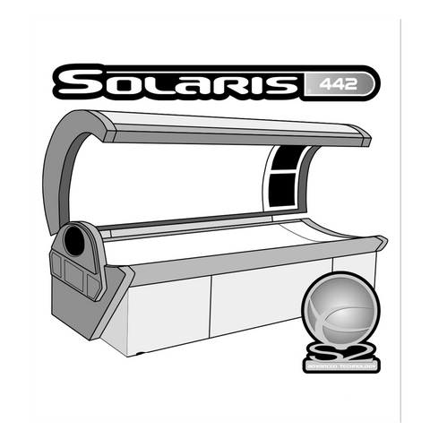 Solaris 442 Series Tanning Bed - Replacement Tanning Lamp Kit Lamps Cosmolux
