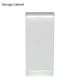DIR LED Lighting Reception Desk Janus-Curved L-Shaped 4888 Salon Equipment Dream In Reality