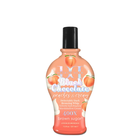 Tan Inc. Double Dark Black Chocolate Peaches & Cream 7.5 oz Tanning Lotions Tan Inc.