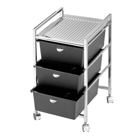 Pibbs D23 Pedicure Metal Roller Cart Salon Equipment Pibbs Industries