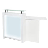 DIR LED Lighting Reception Desk Gattino-4405 Salon Equipment Dream In Reality White
