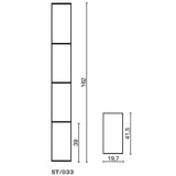 Salon Ambience ST/033 Server Storage Cabinet Salon Equipment Salon Ambience