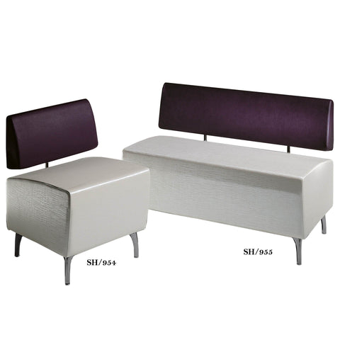 Salon Ambience SH/954 Opale Waiting Chair-Single Salon Equipment Salon Ambience