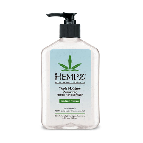 Hempz Triple Moisture Hand Sanitizer 8.5 OZ. Skin Care Hempz