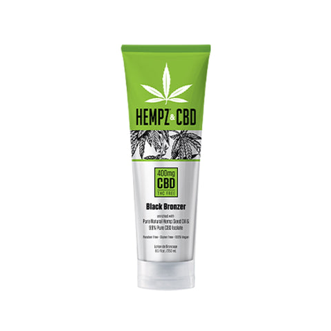 Hempz Black Bronzer 8.5 OZ. Tanning Lotions Hempz
