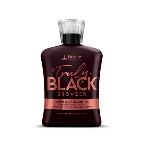 Hempz Truly Black Balancing Bronzer 13.5 OZ. Tanning Lotions Hempz