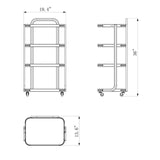 DIR Beauty Cart- 5809 Salon Equipment Dream In Reality