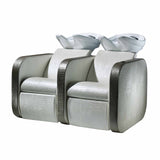 Salon Ambience WU/180 IconWash Double Unit w/Electric Legrest Salon Equipment Salon Ambience
