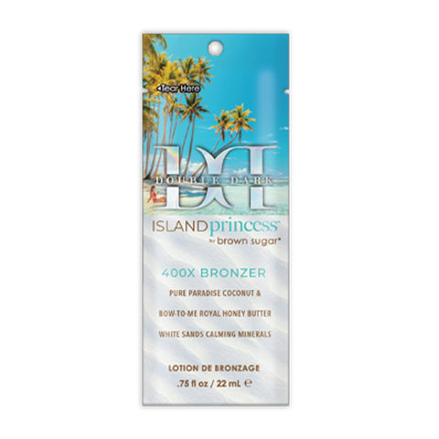 Tan Inc. Double Dark Island Princess .75 OZ. ( 4 Pack) Tanning Lotions Tan Inc.