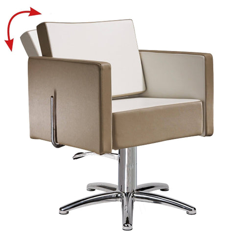 Salon Ambience SH/893 Square Reclining Style Chair Salon Equipment Salon Ambience