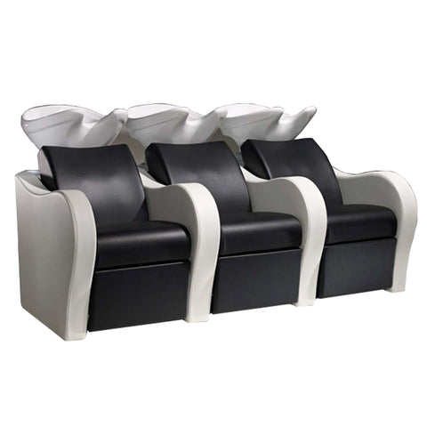 Salon Ambience WU/130 Luxury Triple Unit+Massage & Legrest Salon Equipment Salon Ambience