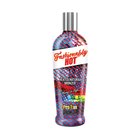 Pro Tan Fashionably Hot Heated Natural Bronzer 8.5 OZ. Tanning Lotions Pro Tan