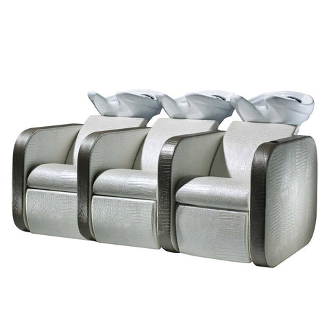 Salon Ambience WU/190 IconWash Triple Unit w/Electric Legrest Salon Equipment Salon Ambience