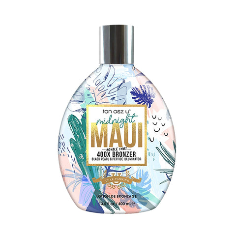 Tan Asz U Midnight Maui 400X Bronzer 13.5 OZ. Tanning Lotions Tan Asz U