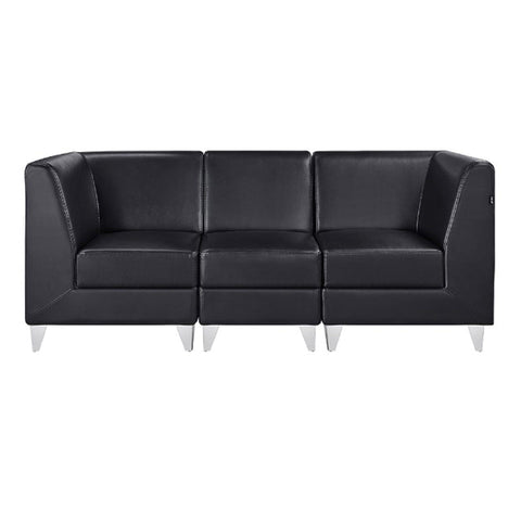 DIR Magic Cubo Waiting Bench - 3 Seats Salon Equipment Dream In Reality Black 