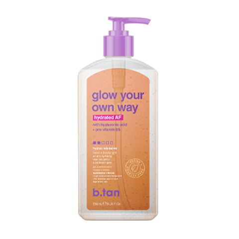 B.Tan Glow Your Own Way Hydrated AF 8 oz