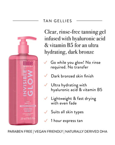 MineTan Dark Hydrating Tan Gelly 8 oz