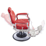 DIR Barber Chair Vanquish Chrome-2111 Salon Equipment Dream In Reality 