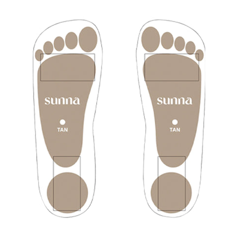 Sunna Tan Foot Stickers 50 Pair Pack
