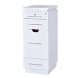 DIR Trolley Cart Romance - Large 5312 Salon Equipment Dream In Reality White No Top Protector 