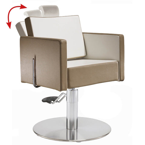 Salon Ambience SH/894 Square Recline Chair w/Headrest Salon Equipment Salon Ambience 