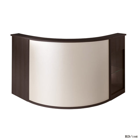 Salon Ambience RD/146 Form Reception Desk w/Display & Storage Cabinet Salon Equipment Salon Ambience 