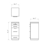 DIR Trolley Cart Romance - Large 5312 Salon Equipment Dream In Reality 