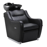 DIR Shampoo Backwash Unit Callisto - Electrical Leg rest 7839 Salon Equipment Dream In Reality Black Black No Cover