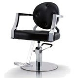 DIR Styling Chair Regent-1157 Salon Equipment Dream In Reality Black Round Base No Cover