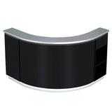DIR LED Lighting Reception Desk Janus-Curved L-Shaped 4888 Salon Equipment Dream In Reality 