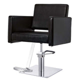 DIR Styling Chair Scatolina-1288 Salon Equipment Dream In Reality Black Round Base No Cover