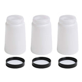 MaxiMist 8oz Cups w/Lid for Metal Pro Applicator Spray Tanning Parts MaxiMist Sliver Applicator/Gold Knobs 3 Cups 