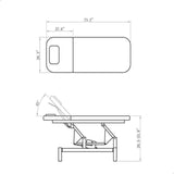 DIR Facial Beauty Bed Mar Egeo-8230 Salon Equipment Dream In Reality 