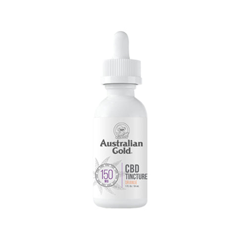 Australian Gold Orange CBD Tincture 150mg 1 OZ.