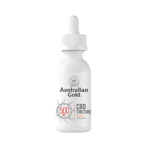 Australian Gold Orange CBD Tincture 500mg 1 OZ.